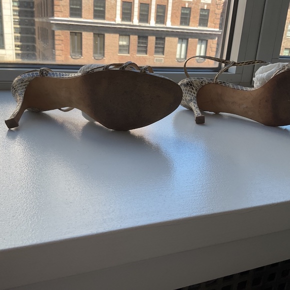 Manolo Blahnik snakeskin sandals - Picture 4 of 6